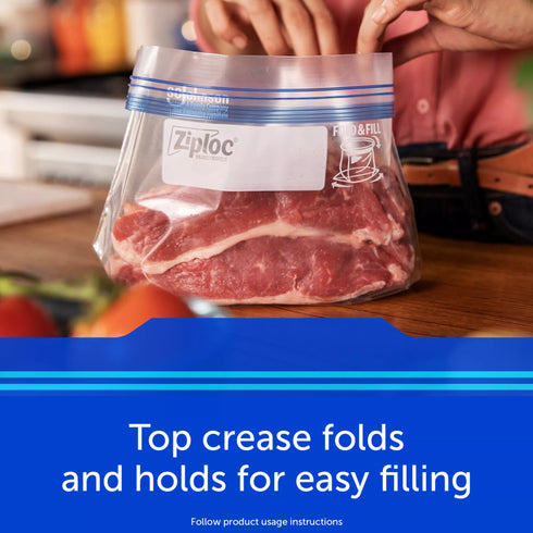 Ziploc Gallon Storage Freezer Bags, 152 ct.